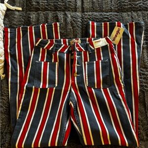 Wrangler striped flares